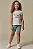 Conjunto de Blusa em Malha Fresh e Biker em Canelado Liz Infanti Infantil Menina - Imagem 2