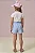 Conjunto de Blusa em Cotton e Shorts Saia em Canelado Liz Infanti Infantil Menina - Imagem 3