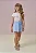 Conjunto de Blusa em Cotton e Shorts Saia em Canelado Liz Infanti Infantil Menina - Imagem 2