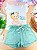 Conjunto de Blusa em Malha Fresh com Shorts em Molevisco Infanti Infantil Menina - Imagem 1