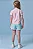 Conjunto de Blusa em Meia Malha e Shorts em Ergonomic Infanti Infantil Menina - Imagem 3