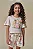 Conjunto de Blusa em Malha Fresh com Shorts em Molecotton Infanti Infantil Menina - Imagem 2