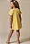 Vestido em Meia Malha Amarelo Infanti Infantil Menina - Imagem 3