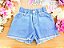 Shorts em Jeans com Elastano Infanti Infantil Menina - Imagem 1