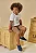 Conjunto de Camiseta em Meia Malha e Bermuda em Cotton Jeans com Elastano LucBoo Infantil Menino - Imagem 2