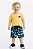 Conjunto de Camiseta em Meia Malha e Bermuda em Nylon Ergonomic com Elastano LucBoo Infantil Menino - Imagem 1