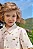Conjunto de Camisa em Linho Deluxe e Bermuda em Cotton Jeans com Elastano LucBoo Infantil Menino - Imagem 3