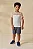 Bermuda em Cotton Jeans com Elastano LucBoo Infantil Menino - Imagem 1