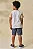 Bermuda em Cotton Jeans com Elastano LucBoo Infantil Menino - Imagem 2