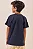 Camiseta em Meia Malha Azul Marinho LucBoo Infantil Menino - Imagem 2