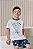 Conjunto de Pijama com Camiseta em Meia Malha e Bermuda em Malha Power LucBoo Infantil Menino - Imagem 3