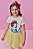 Blusa em Meia Malha Kukiê Infantil Menina - Imagem 1
