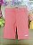 Bermuda Biker em Soft Line Rosa Neon Kukiê Infantil Menina - Imagem 1
