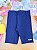 Bermuda Biker em Soft Line Azul Marinho Kukiê Infantil Menina - Imagem 1