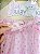 Saia em Tule Glitter Estrelas Rosa Kukiê Infantil Menina - Imagem 5