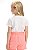 Blusa em Cotton Off White Kukiê Infantil Menina - Imagem 2