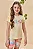 Conjunto de Blusa em Meia Malha e Bermuda Biker em Malha Power Kukiê Infantil Menina - Imagem 3