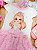 Conjunto de Blusa em Cotton e Saia em Tule Glitter Estrelas (com Shorts Embutido) Kukiê Infantil Menina - Imagem 5