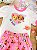 Conjunto Blusa e Saia/Shorts Cachorrinhos Cinti Infantil Menina - Imagem 3