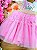 Saia em Tule com Brilhos e Shorts Embutido Cinti Infantil Menina - Imagem 3