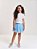 Saia em Tule com Brilhos e Shorts Embutido Cinti Infantil Menina - Imagem 1