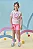 Blusa em Meia Malha e Tela Kukiê Infantil Menina - Imagem 3