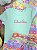 Trio de Blusa em Canelado e Shorts e Kimono em Malha Fresh Kukiê Infantil Menina - Imagem 7