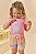 Conjunto de Blusa em Cotton e Shorts em Malha Fresh Kukiê Infantil Menina - Imagem 2