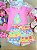 Conjunto de Blusa em Cotton e Shorts em Malha Fresh Kukiê Infantil Menina - Imagem 1