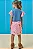 Vestido em Molecotton e Colete em Jeans Kukiê Infantil Menina - Imagem 2