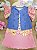 Vestido em Molecotton e Colete em Jeans Kukiê Infantil Menina - Imagem 4