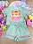 Conjunto de Blusa e Shorts em Malha Fresh Kukiê Infantil Menina - Imagem 1