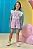 Conjunto de Blusa em Meia Malha e Shorts em Malha Little Waffle Kukiê Infantil Menina - Imagem 2