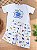 Pijama Blusa e Short em Suedine Cavalo Up Baby - Imagem 1