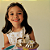 Sandália Infantil Bibi Shine Mini Dourada com Flor - Imagem 5