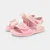 Sandália Infantil Bibi Baby Soft II Rosa de Morango - Imagem 3