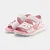 Sandália Infantil Bibi Summer Roller Sport 3.0 Branco com Rosa - Imagem 2