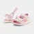Sandália Infantil Bibi Summer Roller Sport 3.0 Branco com Rosa - Imagem 3