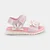 Sandália Infantil Bibi Summer Roller Sport 3.0 Branco com Rosa - Imagem 4