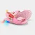 Sandália Infantil de LED Bibi Summer Roller Light 2.0 Rosa - Imagem 1