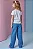 Blusa em Meia Malha. Acompanha Kits Pulseiras Infanti Infantil Menina - Imagem 4