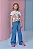 Blusa em Meia Malha. Acompanha Kits Pulseiras Infanti Infantil Menina - Imagem 5