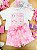 Conjunto de Pijama de Blusa em Malha Fresh com Shorts em Malha Comfy Infanti Infantil Menina - Imagem 1