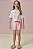 Conjunto de Pijama de Blusa em Malha Fresh com Shorts em Malha Comfy Infanti Infantil Menina - Imagem 4