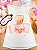 Camisola em Malha Fresh. Acompanha Máscara Infanti Infantil Menina - Imagem 2
