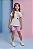 Conjunto de Blusa Alongada em Meia Malha e Bermuda Biker em Malha Power Infanti Infantil Menina - Imagem 2