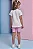 Conjunto de Blusa Alongada em Meia Malha e Bermuda Biker em Malha Power Infanti Infantil Menina - Imagem 3