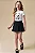 Short Saia em Alfaiataria Preto Infanti Infantil Menina - Imagem 3