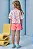 Conjunto de Blusa em Malha Power e Shorts em Canelado Liz Infanti Infantil Menina - Imagem 3