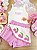 Conjunto Infantil Menina Canelado Cherry Pink com Lenço de Tricot Momi - Imagem 1